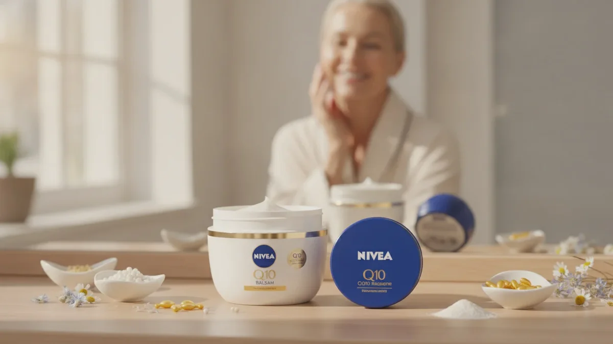 Nivea überrascht mit einem neuen Q10-Balsam, der die klassische blaue Dose herausfordert