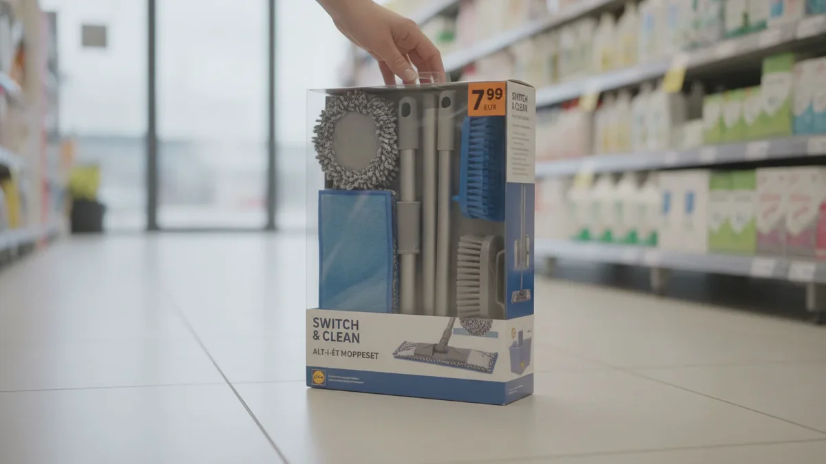 Lidl bietet ein „smartes“ All-in-One-Wischset für unter 8 Euro an
