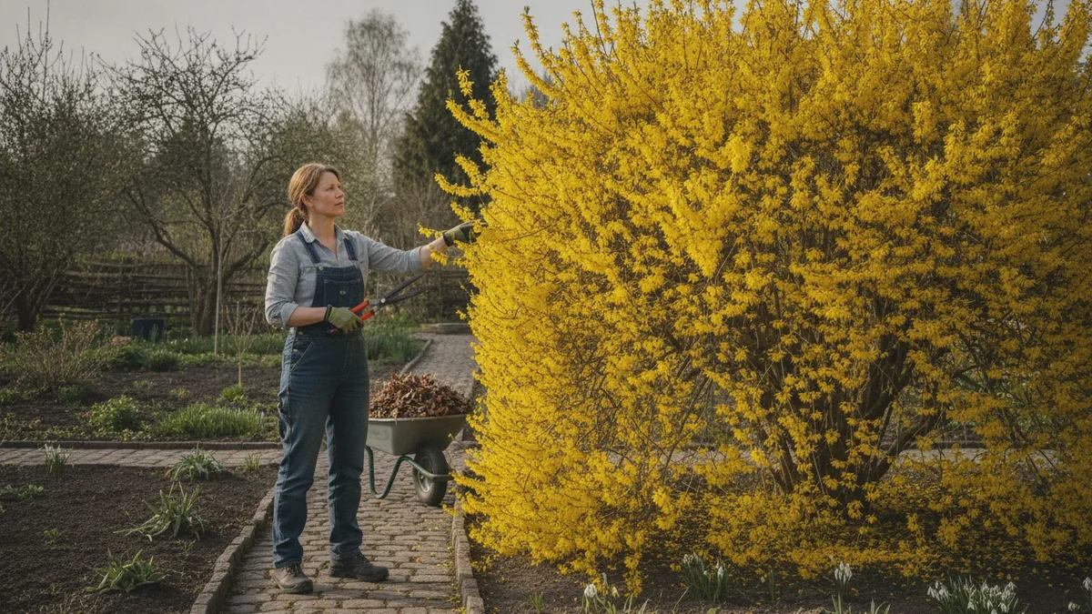 Begeht nicht diesen Fehler: Darum solltet ihr Forsythien im März niemals schneiden