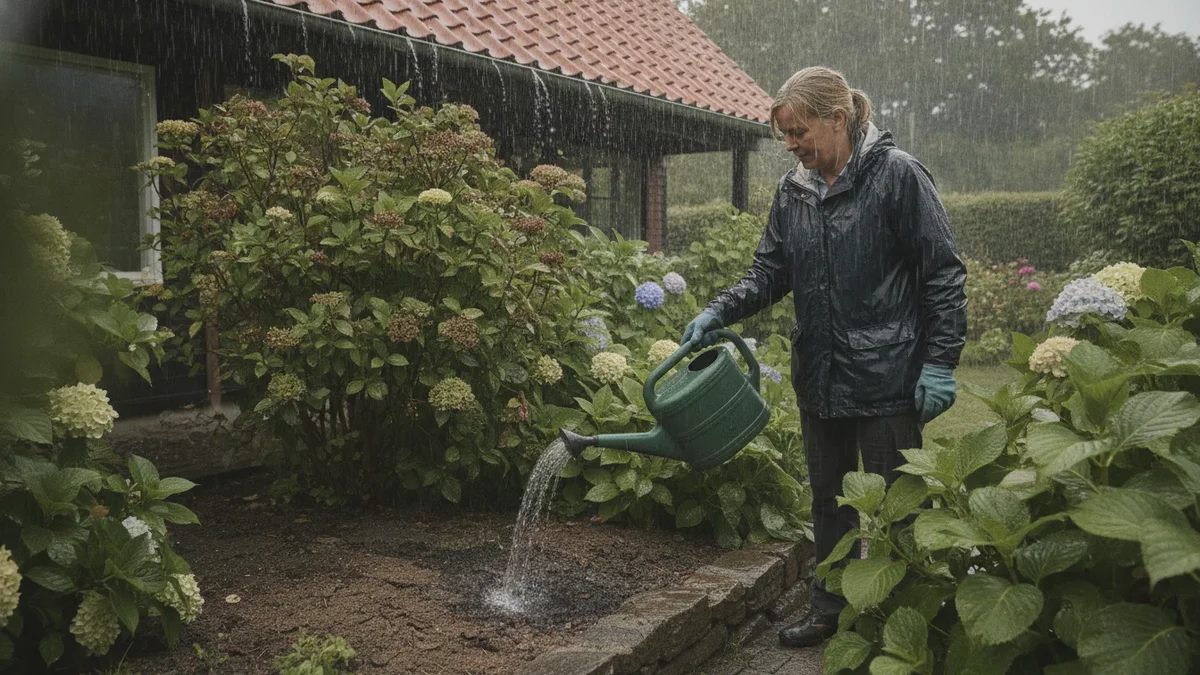 Warum du die Gießkanne manchmal mit in den Regen nehmen solltest