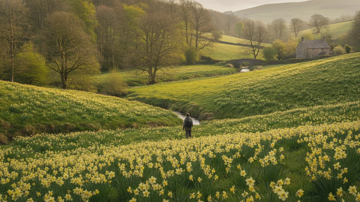 Gerade jetzt in Blüte: 5 zauberhafte Orte in Großbritannien mit wilden Narzissen