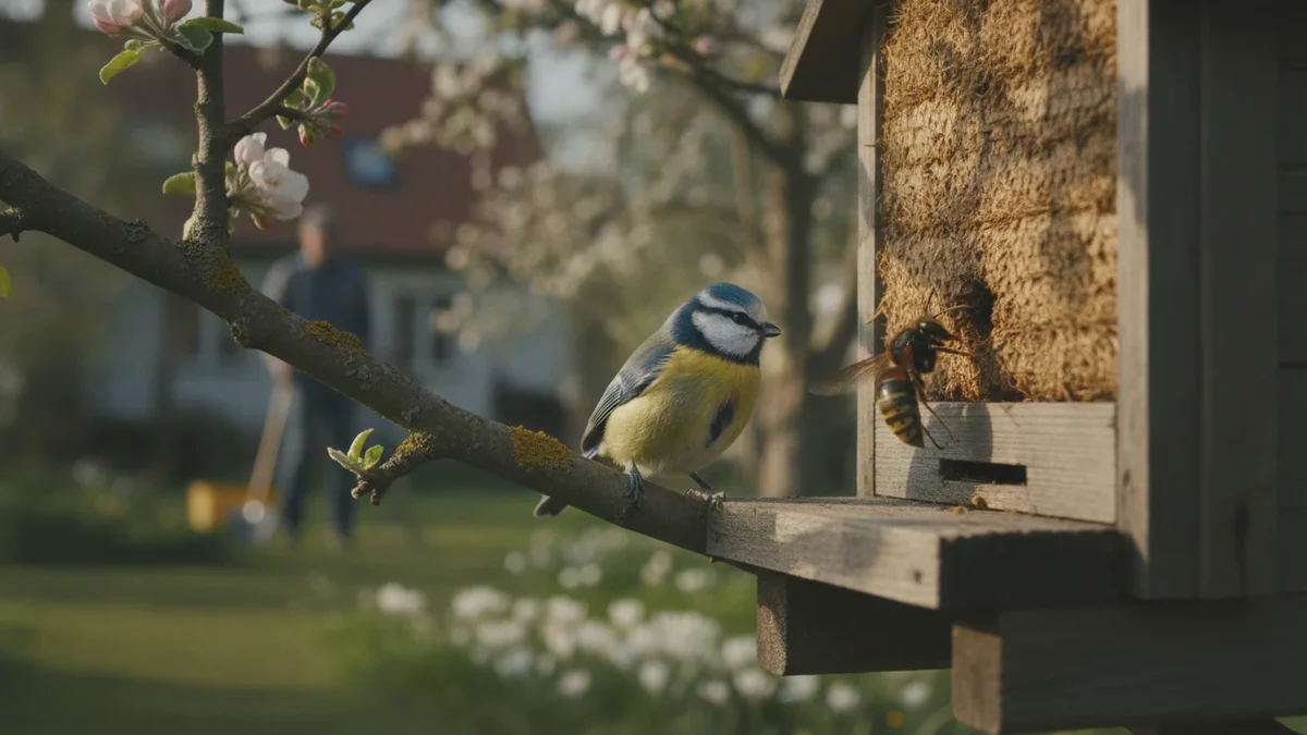 Der kleine Gartenvogel ist ein überraschender Verbündeter gegen die asiatische Hornisse