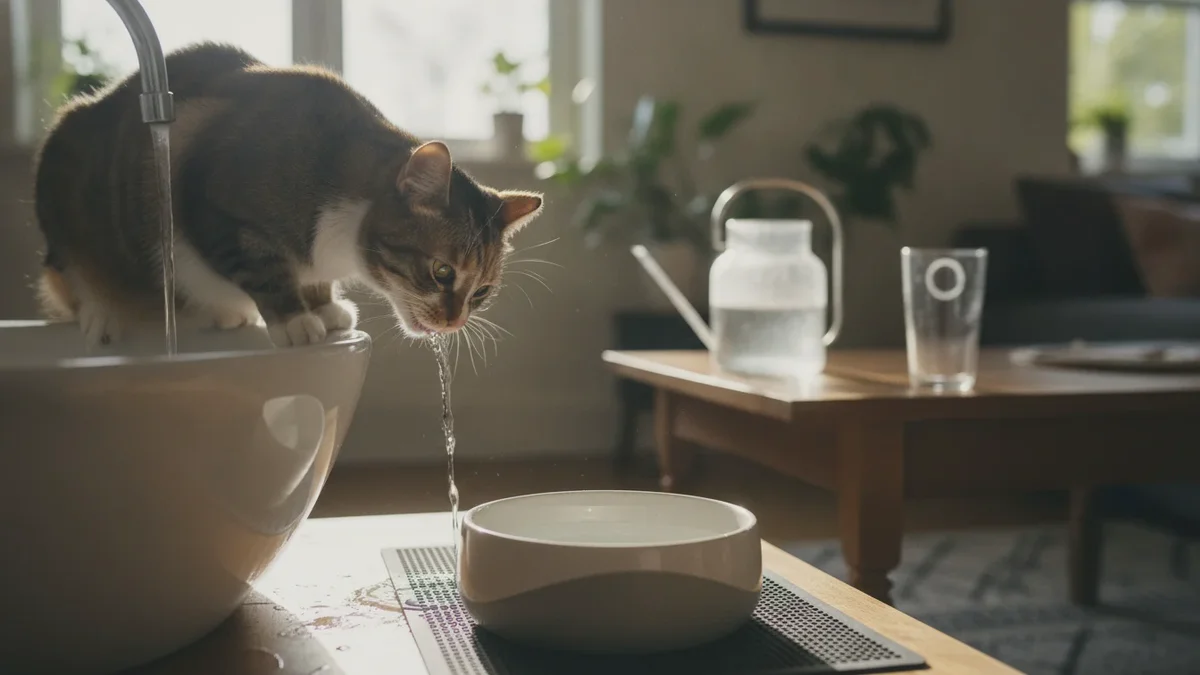 Warum Katzen den Wassernapf ignorieren – und wie das ihre Nieren schädigt