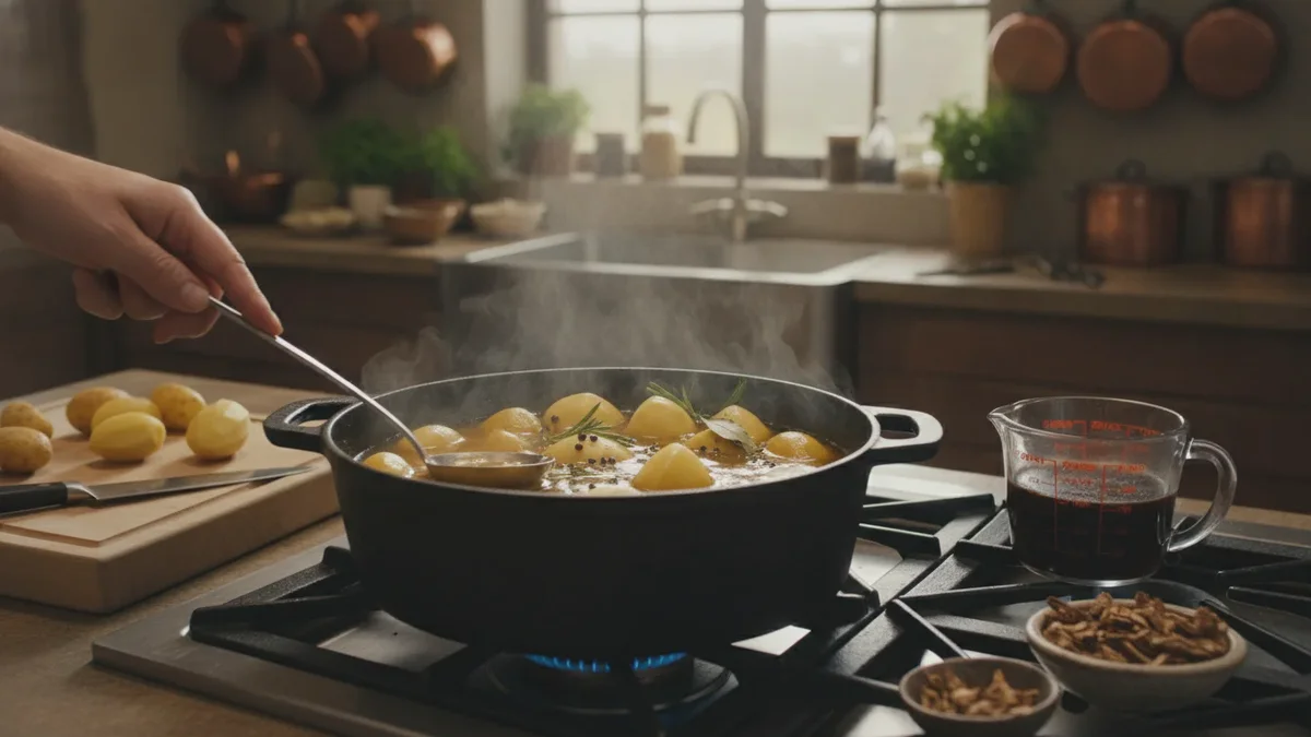 Kartoffeln nicht nur in Wasser kochen: Es gibt eine viel schmackhaftere Methode