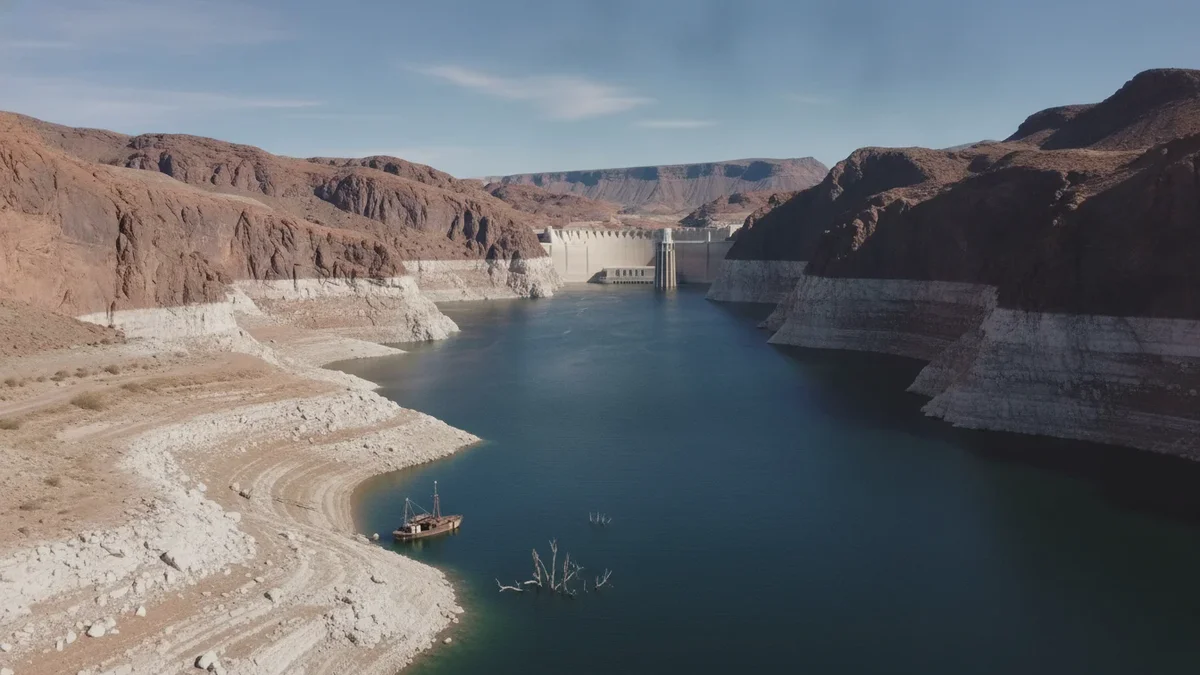 Wasserspeicher am Colorado-Fluss auf niedrigstem Stand seit 1957
