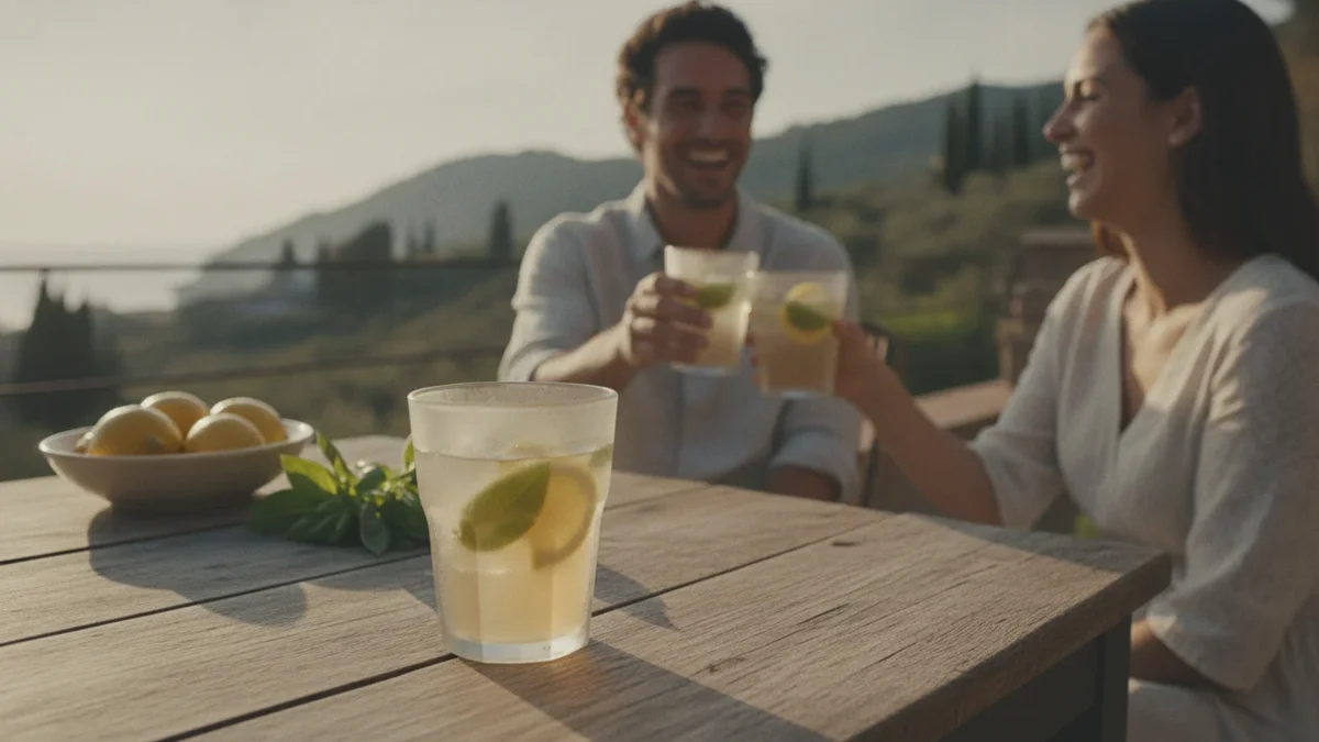 Das Erfrischungsgetränk, das Italiener an heißen Tagen trinken: Nur drei Zutaten nötig