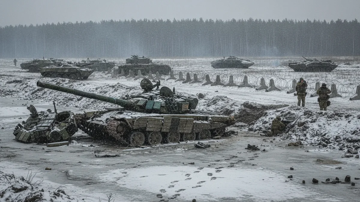 Putins Truppen versuchten einen Panzerdurchbruch – doch nichts lief nach Plan