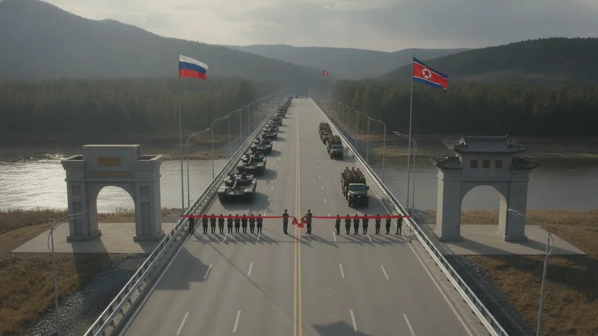 Putin erhält „starken Impuls“: Neue Brücke ebnet direkten Weg für nordkoreanische Truppen