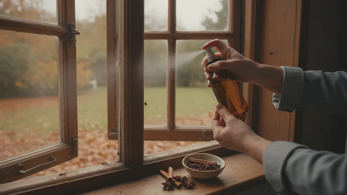 Mach dein Zuhause herbstfit: Dieses Gemisch an Fenstern und Türen versprühen