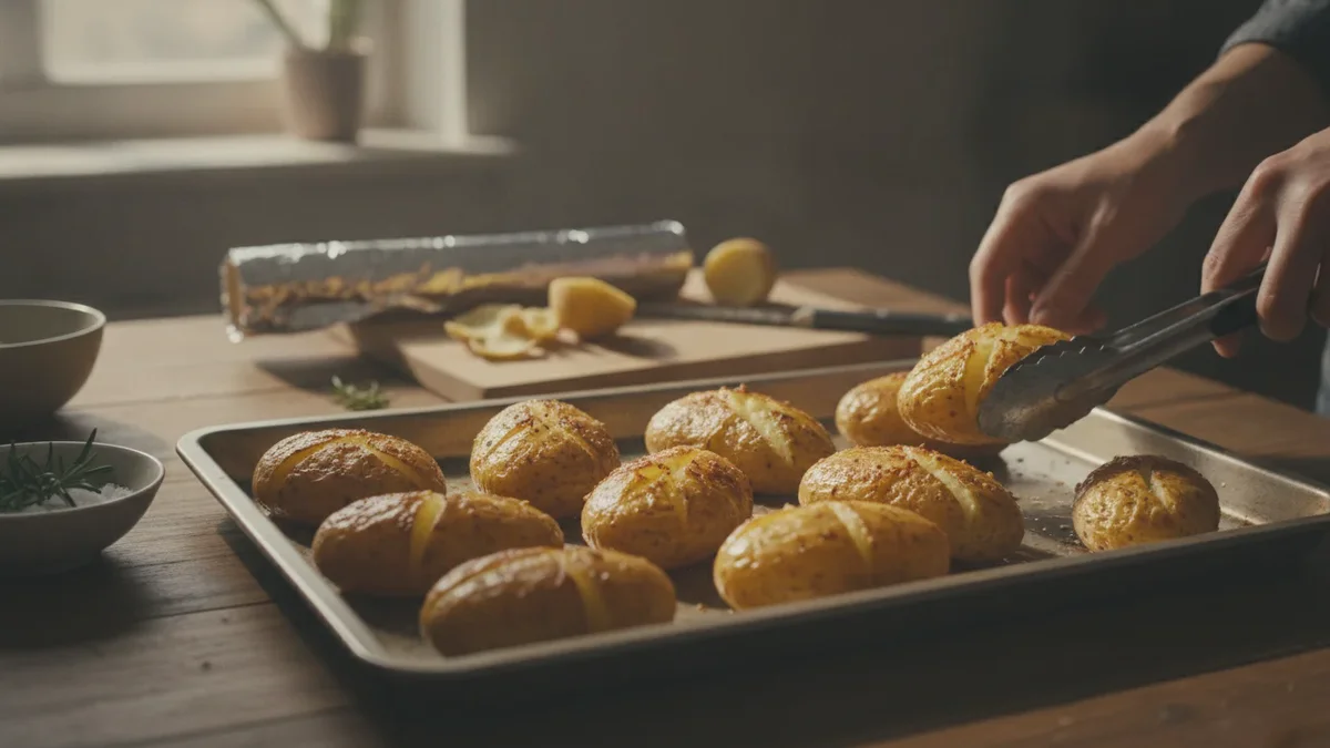 Du hast Kartoffeln immer falsch gebacken: Vergiss die Alufolie für knusprige Haut