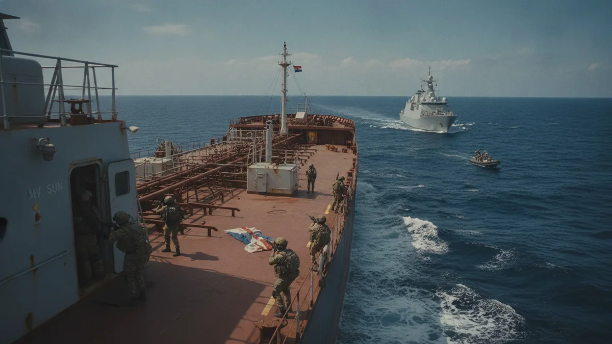 EU-Flotte durchsucht verdächtigen Tanker der russischen Schattenflotte