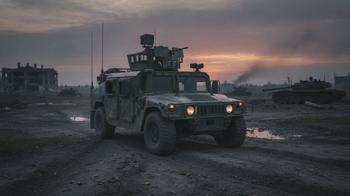 Ukraine verwandelt legendären amerikanischen Geländewagen in sein neuestes UGV